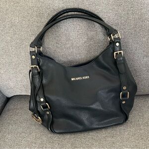 Michael Kors Black Leather Women's Bag